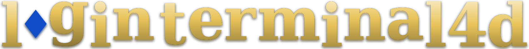 login terminal4d logo